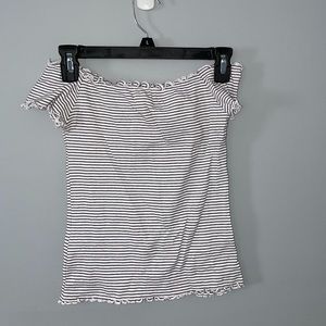 Off the shoulder t-shirt